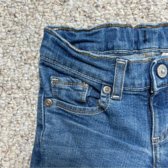 Sonoma Bootcut Jeans Girls Size 5 Medium Wash Blue Denim Adjustable Waist Pants - Picture 3 of 8
